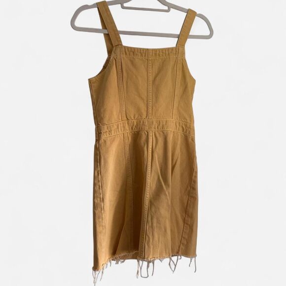 Boyish “The Kennedy” Denim Mini Dress in Honey Pot – Retro Western It-Girl XS - Picture 4 of 8